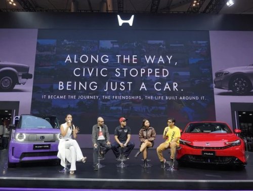Perayaan 50 tahun Honda Civic di GIIAS 2026. Foto: Dok. Honda Prospect Motor